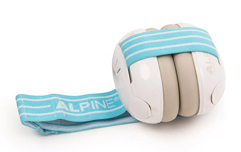 Alpine Muffy Baby Modrá Chrániče sluchu pro miminka Sluchátka Earplugs cz